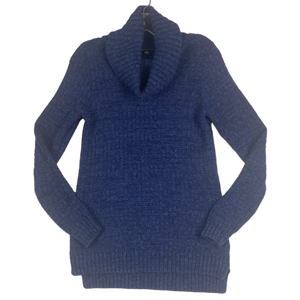 Hilary Radley Sweater Women Small Cowl Neck Long‎ Sleeve Pullover Chunky Knit